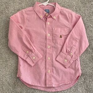 Baby Gap long sleeve pink button down